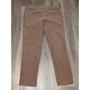 Lululemon Mens ABC Pants Slim Utilitech Abrasion Resistant LM5ABNS Brown Size 31